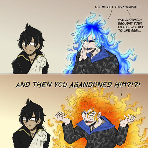 Fairy Tail x TWST Meme Comic