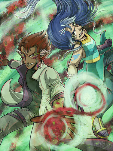 Fanfic Action Scene: Runaways